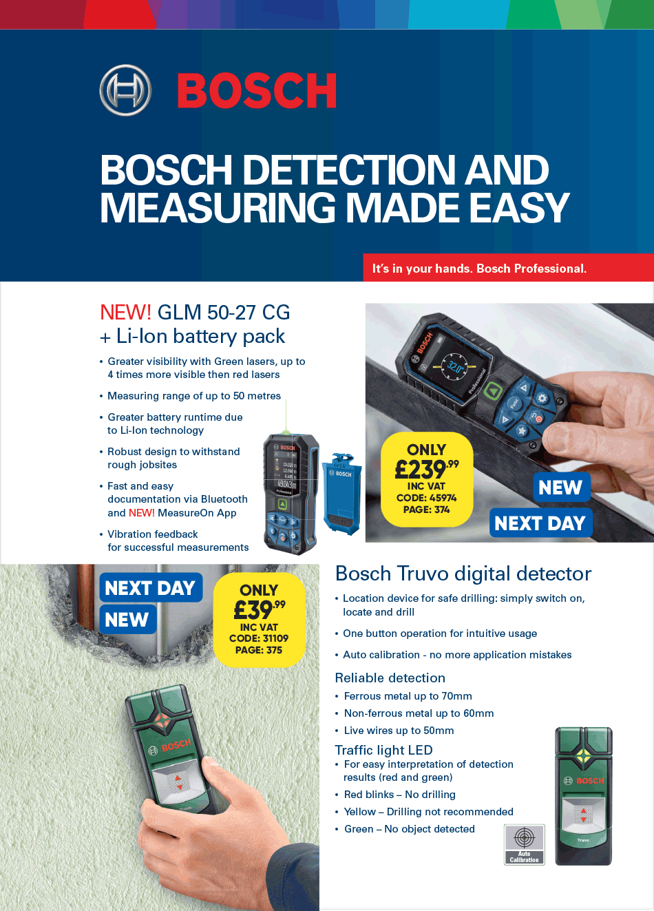 Bosch Truvo Multi Line Detector