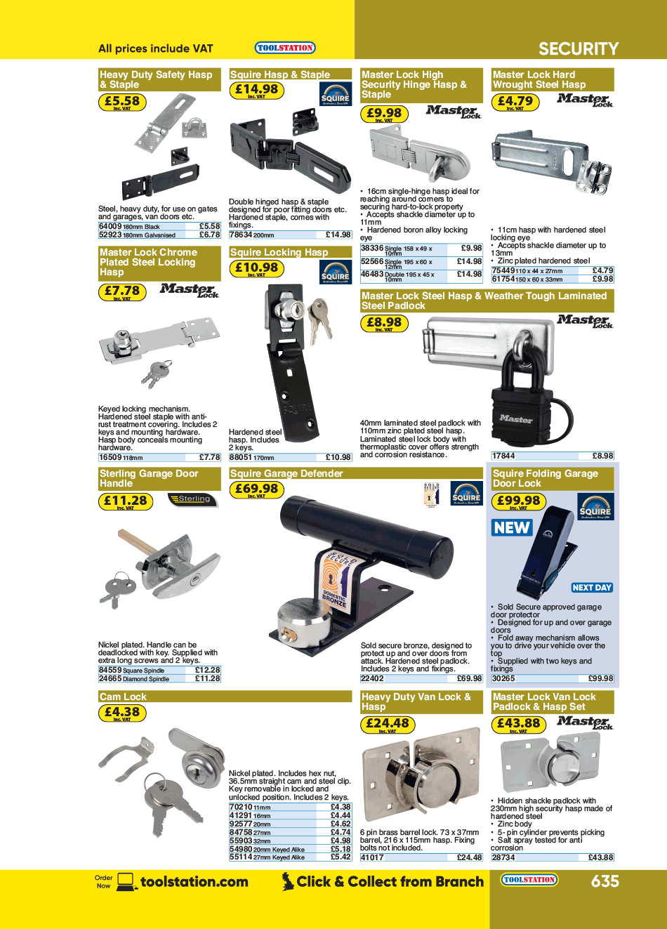 Cam Lock 27mm Keyed Alike