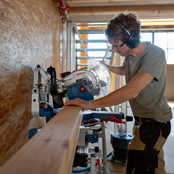 Bosch 18V Bi Turbo Brushless 305mm Mitre Saw GCM 18V-305 Cross Cut