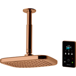 Triton ENVi Electric Shower with Ceiling Fed Fixed Head Copper 9.0kW