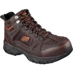 Skechers Skechers SK77147EC Ledom Waterproof Safety Boots Brown Size 12 - 10237 - from Toolstation