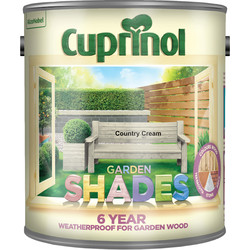 Cuprinol Garden Shades Exterior Paint 2.5L Country Cream