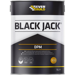 Everbuild Black Jack Damp Proof Membrane 5L