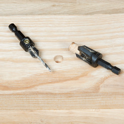 Snappy Drill Countersink & Plug Cutter Set
