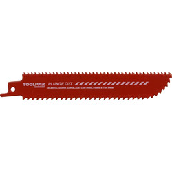 Toolpak / Plunge Cutting Sabre Blade 150mm
