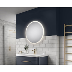 Sensio Como Round LED Backlit Bathroom Mirror CCT 800mm