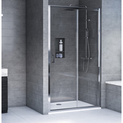 Aqualux Framed 8mm Shower Enclosure Sliding Door Only 1200mm