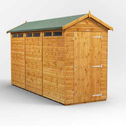 Power / Power Apex Security Shed 12' x 4'