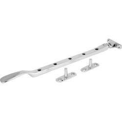 Eclipse Casement Stay Polished Chrome - 11246 - from Toolstation