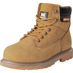 Maverick Safety / Maverick Rebel Nubuck Safety Boots Honey Size 8