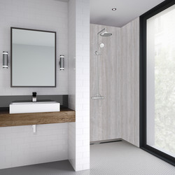 Mermaid Elite Tongue & Groove Shower Wall Panel Vieste 2420mm x 1200mm x 10mm Post Formed