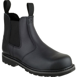 Amblers Safety FS5 Pull on Safety Dealer Boots Black Size 6