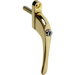 ERA PVCu Locking Window Handle Gold - 11960 - from Toolstation