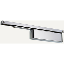 Rutland / Rutland TS.11204 Door Closer Polished Nickel Size 2-4, With Cover