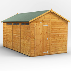 Power Apex Security Shed 14' x 8'