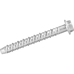 Rawlplug Rawlplug R-LX Zinc Plated Concrete Screw Anchor 10 x 150mm - 12042 - from Toolstation