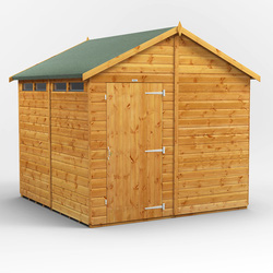Power / Power Apex Security Shed 8' x 8'