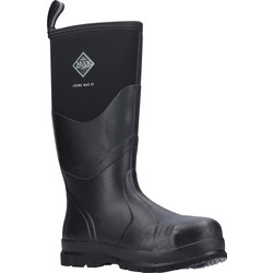 Muck Boot Muck Boot Chore Max Neoprene Safety Wellington Black Size 12 - 12190 - from Toolstation