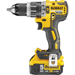 DeWalt / DeWalt 18V XR Cordless Brushless Combi Drill 2 x 5.0Ah