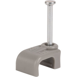 Pitacs Cable Clip T&E Grey 2.5mm - 12288 - from Toolstation
