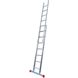 Lyte Ladders / Lyte Domestic Extension Ladder 2 Section, Closed Length 2.2m