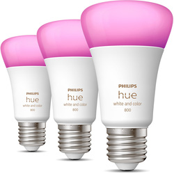 Philips Hue LED A60 White & Colour Ambience Smart Bulb E27 800lm 6.5W