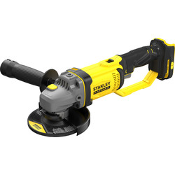 Stanley FatMax Stanley FatMax V20 18V 125mm Cordless Angle Grinder Body Only - 12513 - from Toolstation