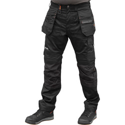 Scruffs Trade Flex Holster Pocket Trousers 32" L Black