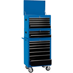 Draper Draper Combination Roller Cabinet and Tool Chest 26" 15 drawer - 12540 - from Toolstation