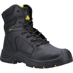 Amblers Safety Amblers AS350c Hi-Leg Metatarsal Safety Boots Black Size 11 - 12557 - from Toolstation