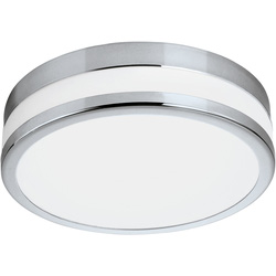 Eglo / Eglo Palermo LED Wall & Ceiling Light IP44 3 x 3.6W 1110lm 3000K White Chrome