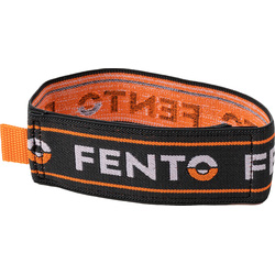Fento Original Velcro Knee Pad Straps Black/Orange