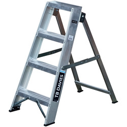 TB Davies TB Davies Industrial Swingback Step Ladder 4 Tread SWH 2.0m - 12871 - from Toolstation