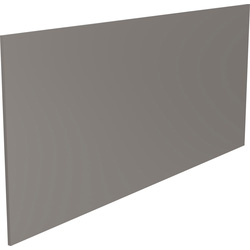 Kitchen Kit / Kitchen Kit Flatpack Slab Kitchen Cabinet Breakfast Bar Back Ultra Matt Dust Grey 2100mm