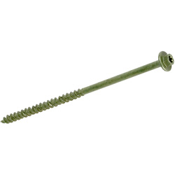 ForgeFast ForgeFast Timber Fixing Screw Green 7 x 65mm - 13097 - from Toolstation