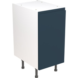 Kitchen Kit Ready Made J-Pull Kitchen Cabinet Base Unit Ultra Matt Indigo Blue 400mm