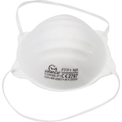 FFP1 Moulded Disposable Face Mask  - 13271 - from Toolstation
