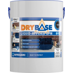 Safeguard / Drybase Liquid Damp-proof Membrane 5L Black