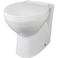 Nuie / nuie Melbourne Back to Wall Toilet with Soft Close Seat 