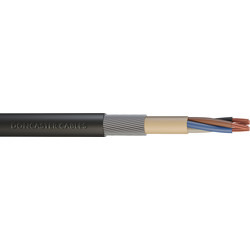 Doncaster Cables Doncaster Cables SWA Armoured Cable 4mm2 x 4 Core 50m Drum - 13528 - from Toolstation