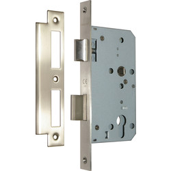 Securefast Securefast DIN Stainless Steel 72mm Sashlock - 13664 - from Toolstation