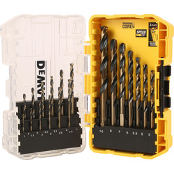 DeWalt DeWalt Black & Gold HSS Drilling Set  - 13719 - from Toolstation