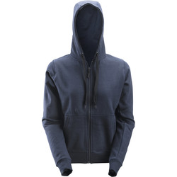 Snickers Women's Zip Hoodie Large Navy
