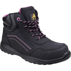 Amblers Safety AS601 Lydia Safety Boots With Side Zip Black Size 8