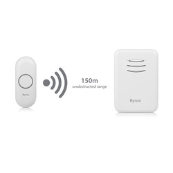 Byron Wireless Doorbell Set