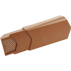 Dry Verge Left Hand - Brown - 14053 - from Toolstation
