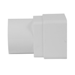 65mm Square - Round Adaptor