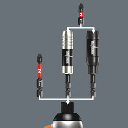 Wera Impaktor "Ring Magnet" Screwdriver Bit Holder