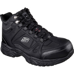 Skechers / Skechers SK77147EC Ledom Waterproof Safety Boots Black Size 7