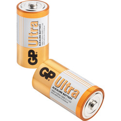 GP GP Ultra Alkaline Battery C - 14434 - from Toolstation